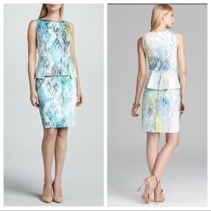 Elie Tahari | Lydia Peplum Dress